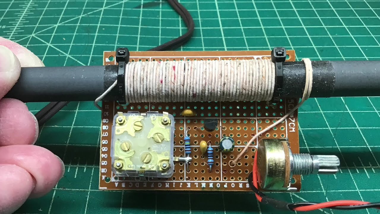 Q-Multiplier Circuit - A Simple Circuit to Improve AM Radio Reception Works w/ AA5 or Transistor...
