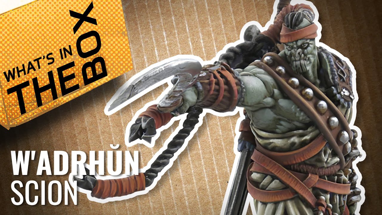 Unboxing: Conquest W'adrhŭn Scion | Para Bellum Wargames
