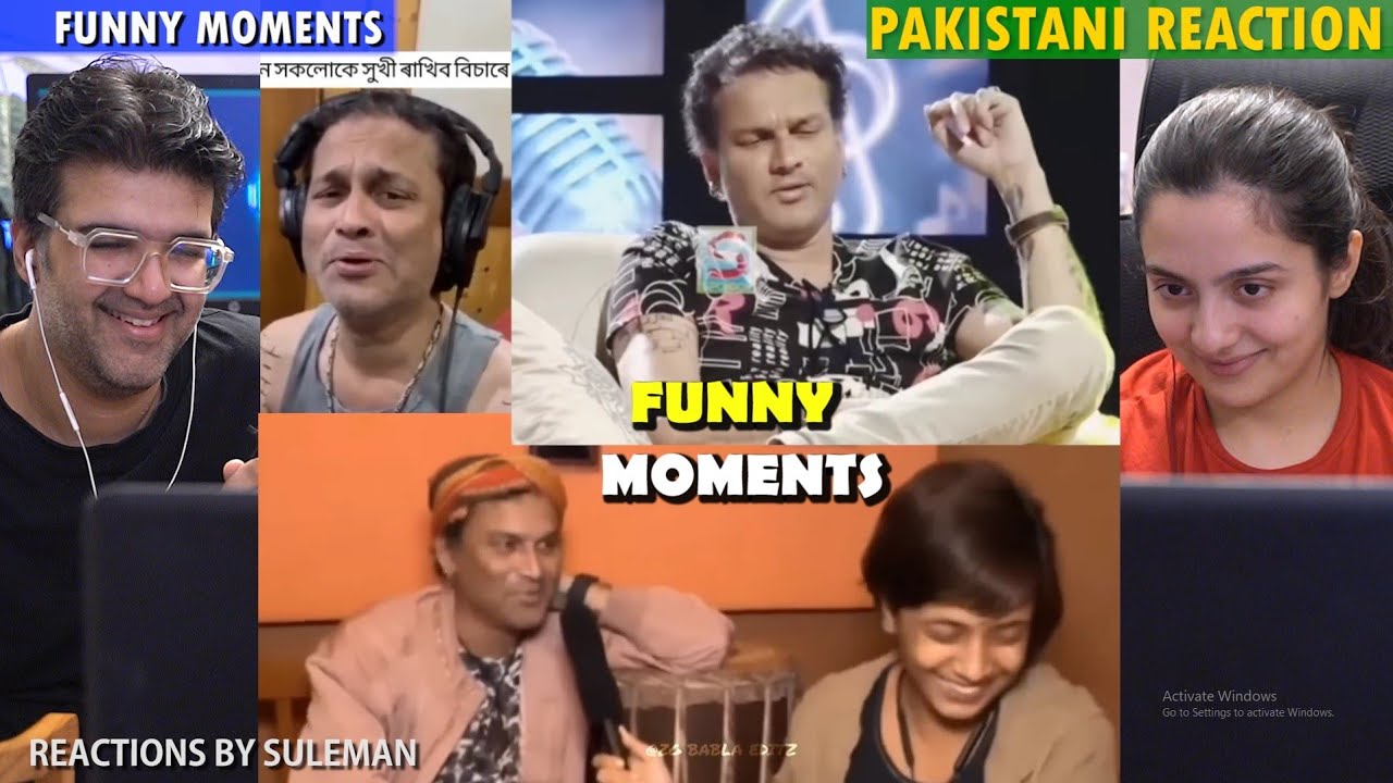Pakistani Couple Reacts To Zubeen Garg Funny & Cute Moments | Part 2 | Hearbeat Of Assam | Our Love 