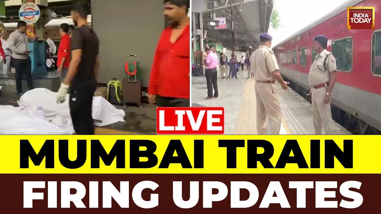 Breaking News LIVE:4 Dead After Railway Protection Force Jawan Opens Fire On Gujarat-Mumbai Train