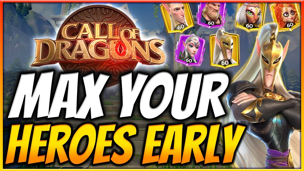 HERO LEVELING Tips and Tricks - Call of Dragons