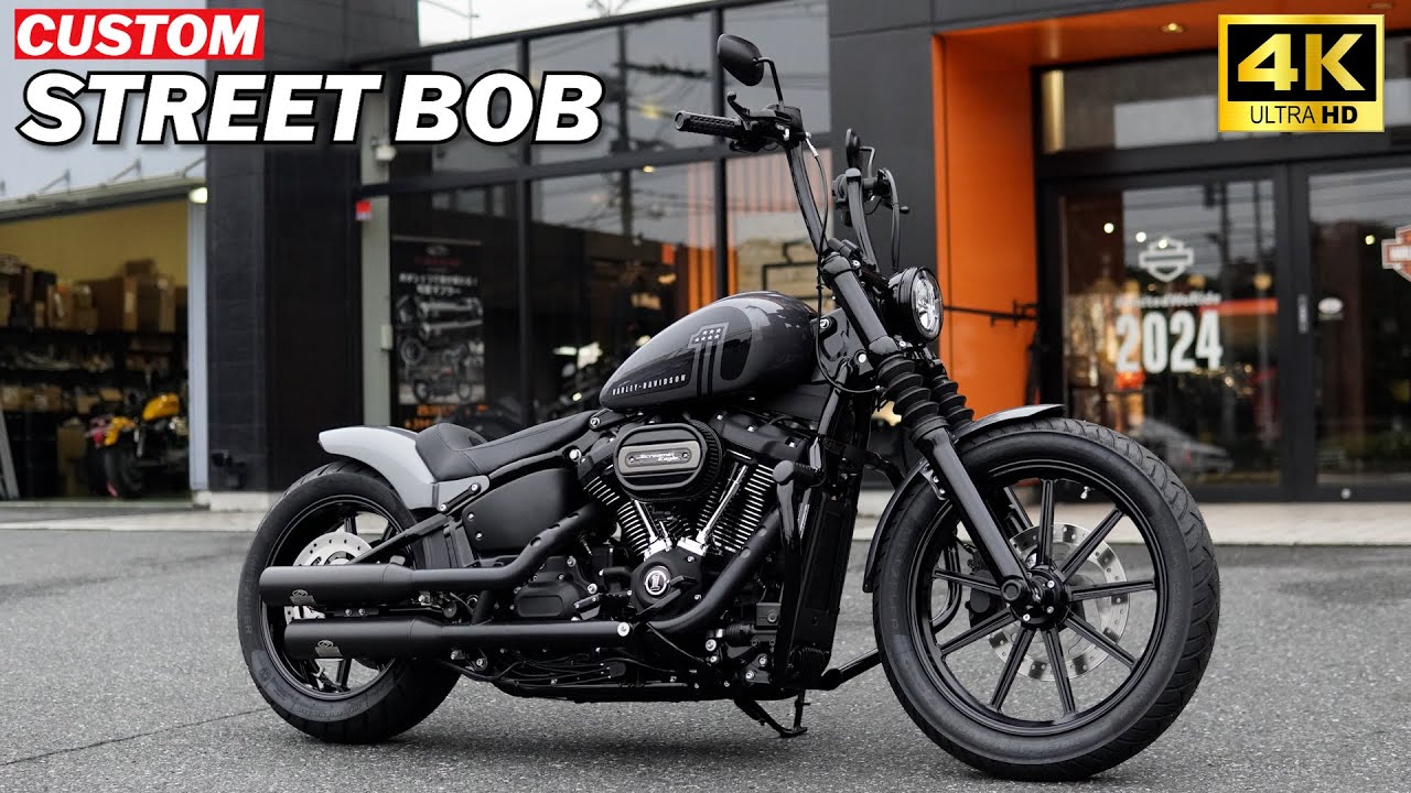 永野芽郁さんが乗って話題になったストリートボブをカスタム‼️2022 Street Bob 114