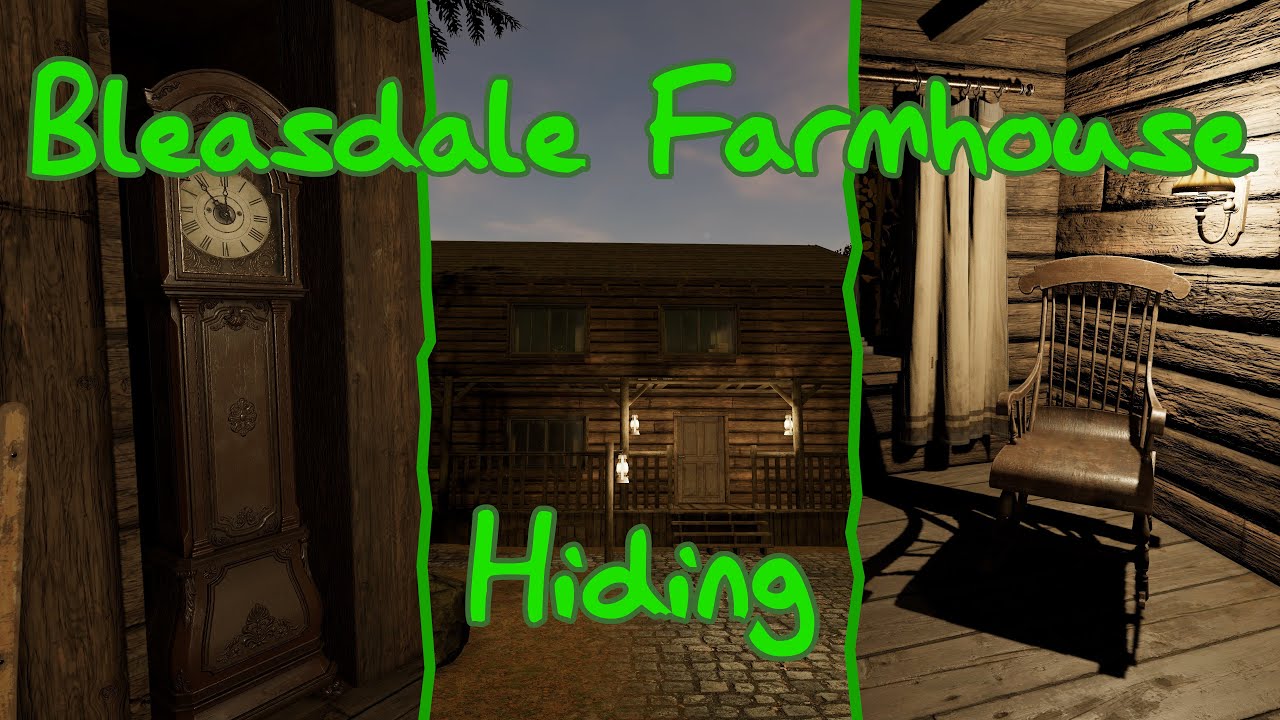 (OUTDATED) A Guide to HIDING on Bleasdale Farmhouse | Phasmophobia