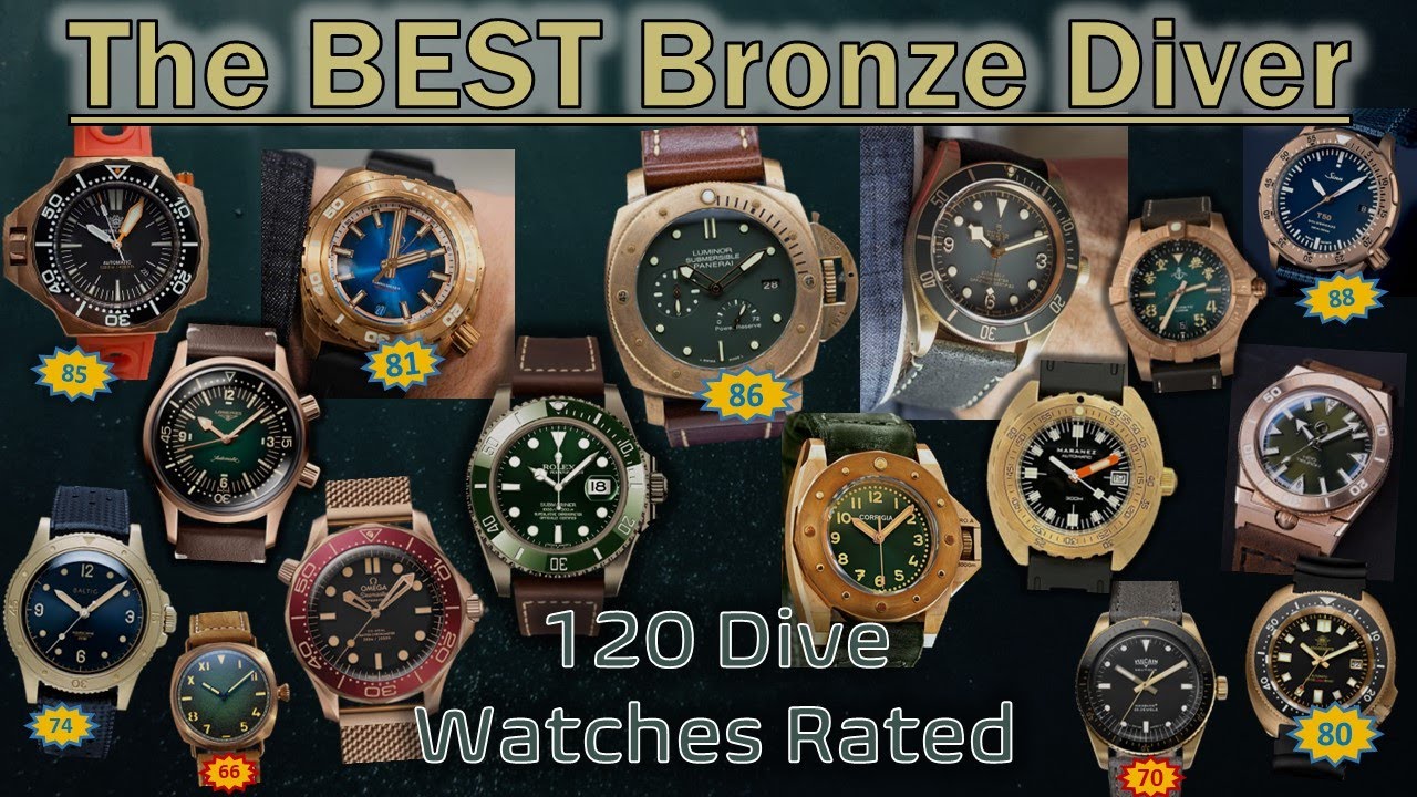 The Best Bronze Dive Watch? 120 Bronzos Rated – Top Ten