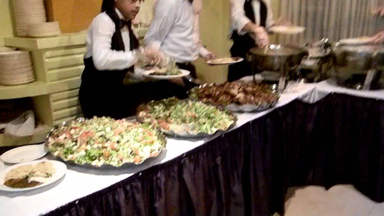 COMO SERVIR UN BANQUETE