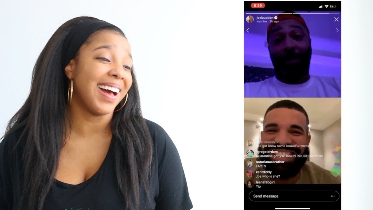 DRAKE TROLLS JOE BUDDEN ON IG LIVE | Reaction