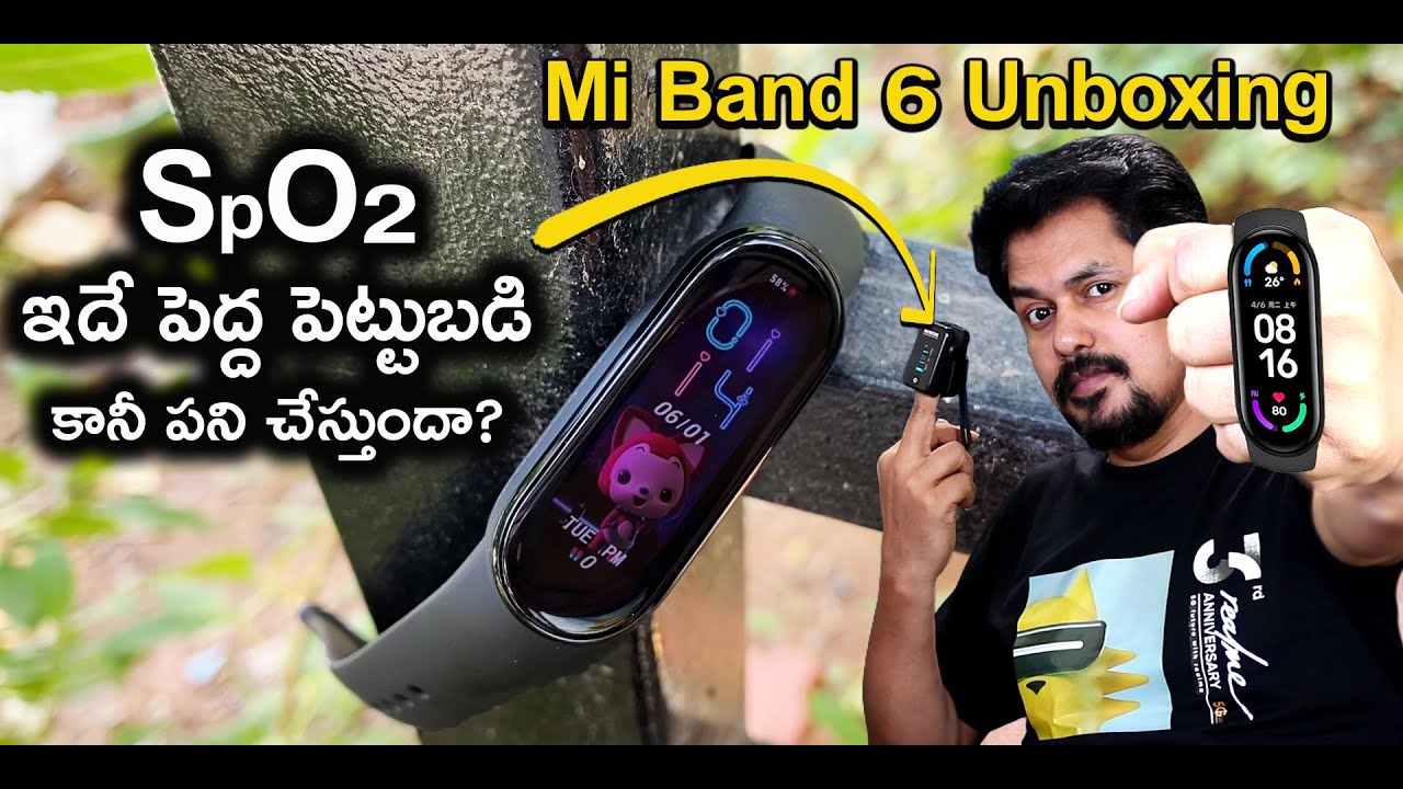 Mi Smart Band 6 Unboxing and Quick Review🔥 in Telugu