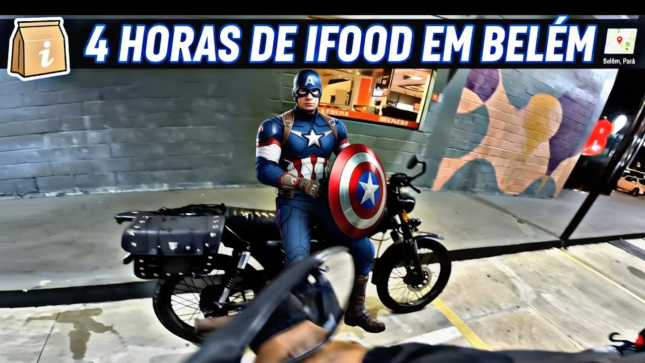 4 horas de entrega no sábado no Ifood em Belém