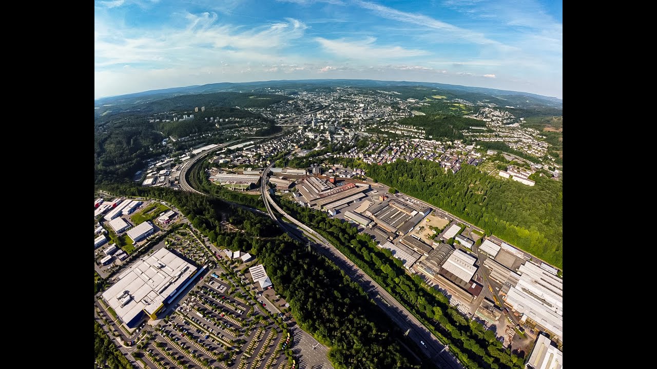 Rundflug über Siegen