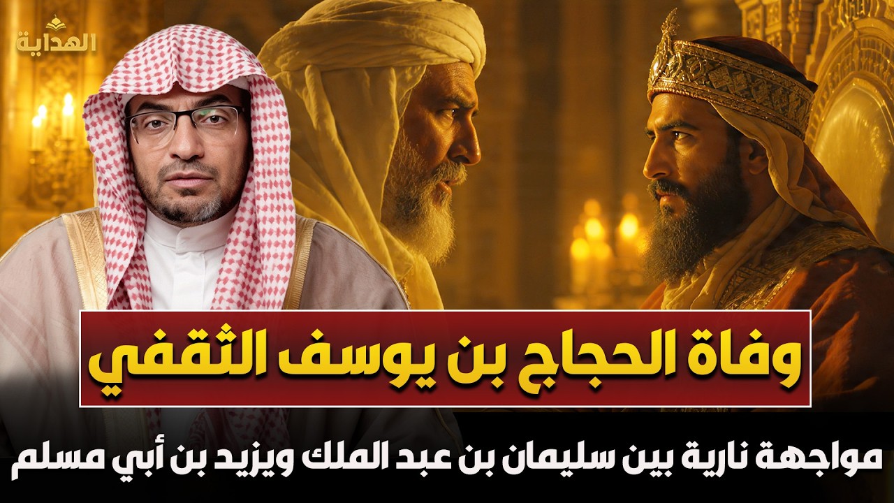 الشيخ صالح المغامسي 🎙️ وفاة الحجاج بن يوسف الثقفي… مواجهة سليمان ويزيد 🔥