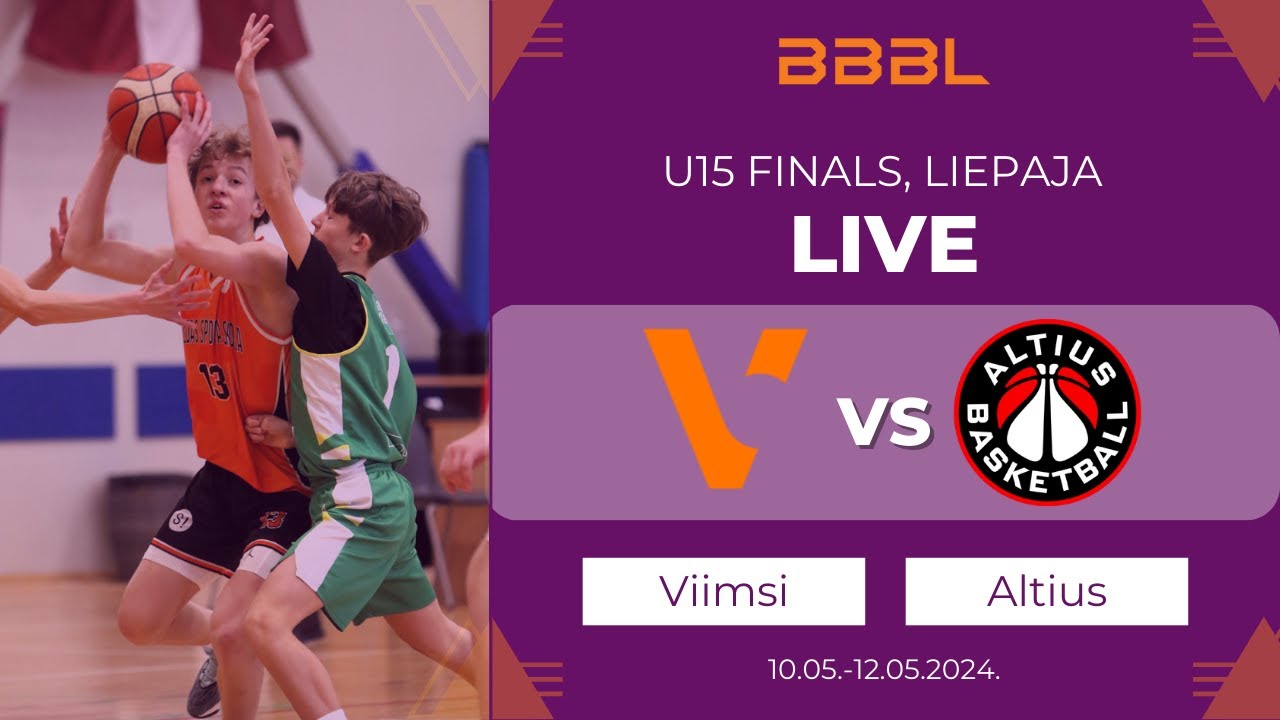 KK Viimsi/Kesklinna KK/GAG 2009 vs Taltech/Altius 2009 | BBBL Boys U15 Final Stage | Group Phase