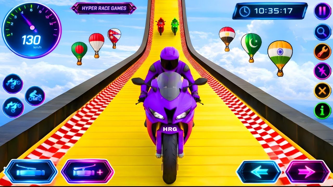 🏍️🧭 Route Sense Bike Ride – Smart Turns, Stable Pace & Rider Focus | Android Gameplay