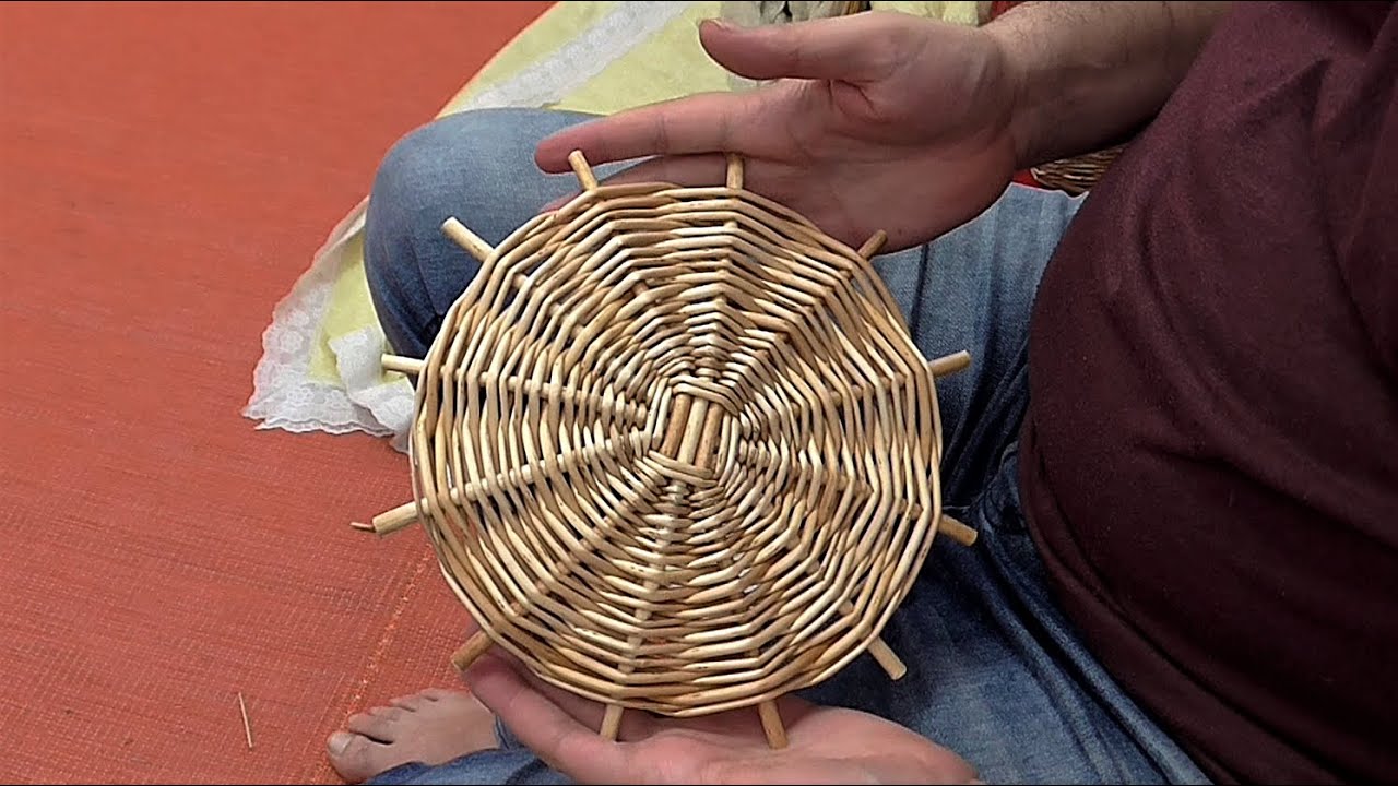 Willow Basket Weaving - Beginners Course - Part 1: The Base
