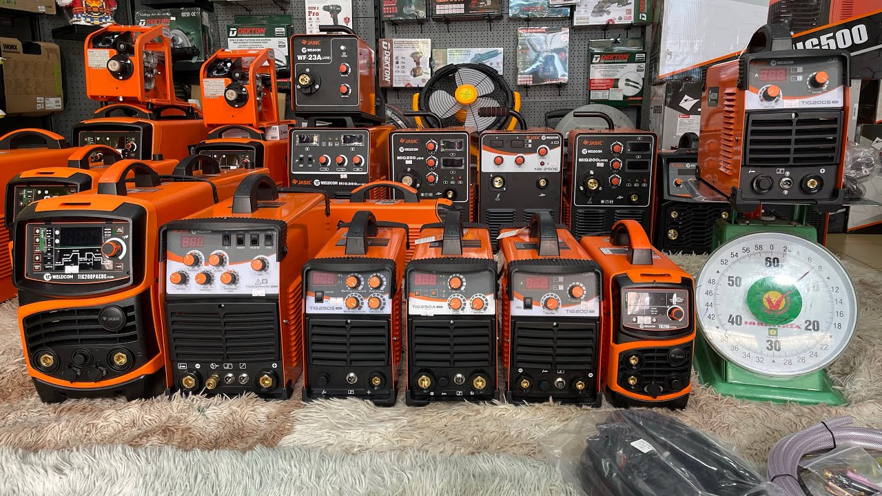 🔴Tổng sale máy hàn tig Jasic chính hãng 100%⚡️Tig 200s, tig200A, tig250s, tig250A, tig nhôm 200pacdc