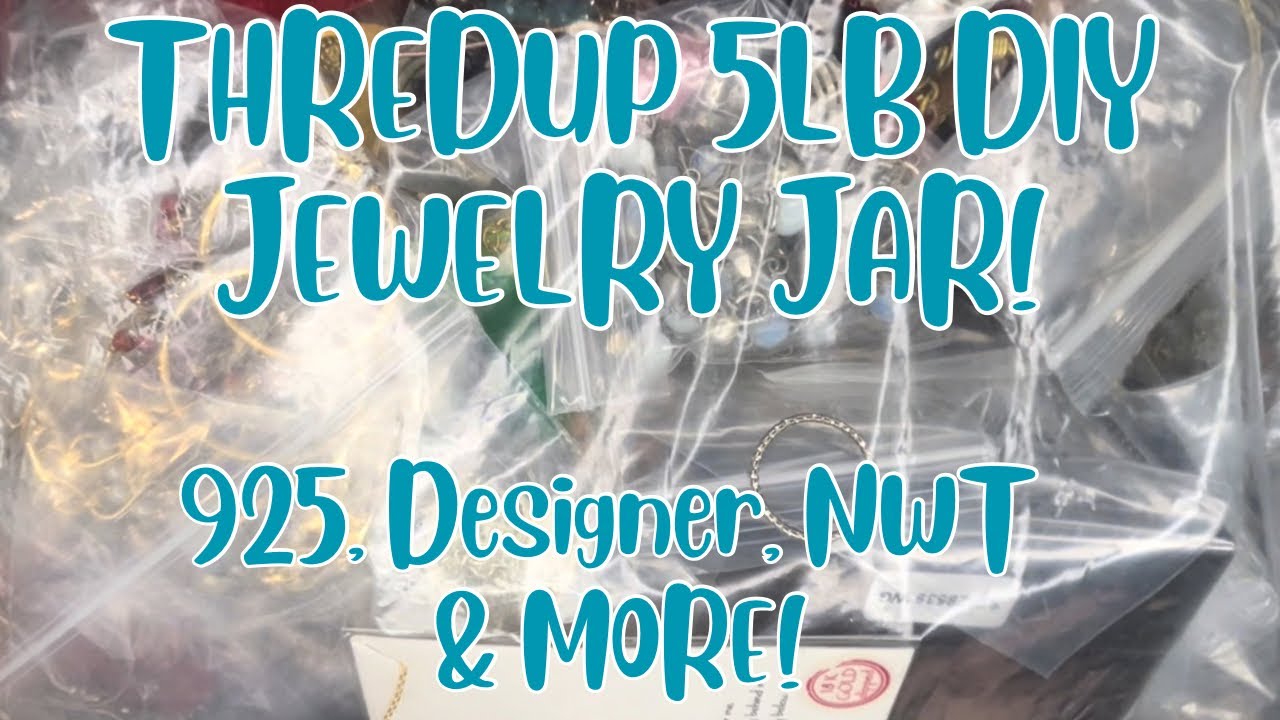 SO MUCH 925 SILVER IN THIS THREDUP 5LB DIY JEWELRY RESCUE BOX UNBOXING! 