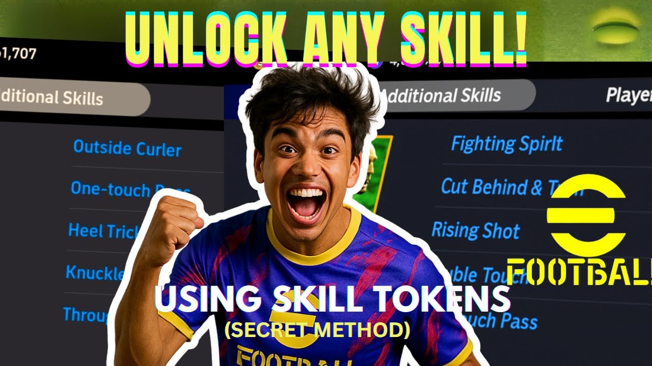 How to Get ANY Skills You Want in eFootball | Skill Token Secret Explained!