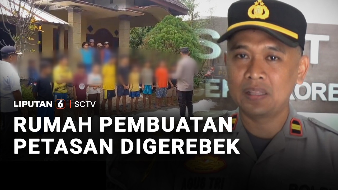 Rumah Pembuatan Petasan Digerebek | Liputan 6