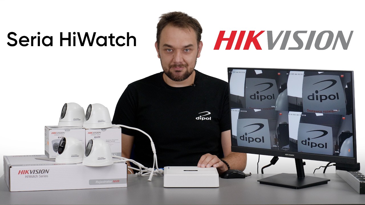 Hikvision HiWatch - ekonomiczny monitoring do domu, biura, punktu usługowego.