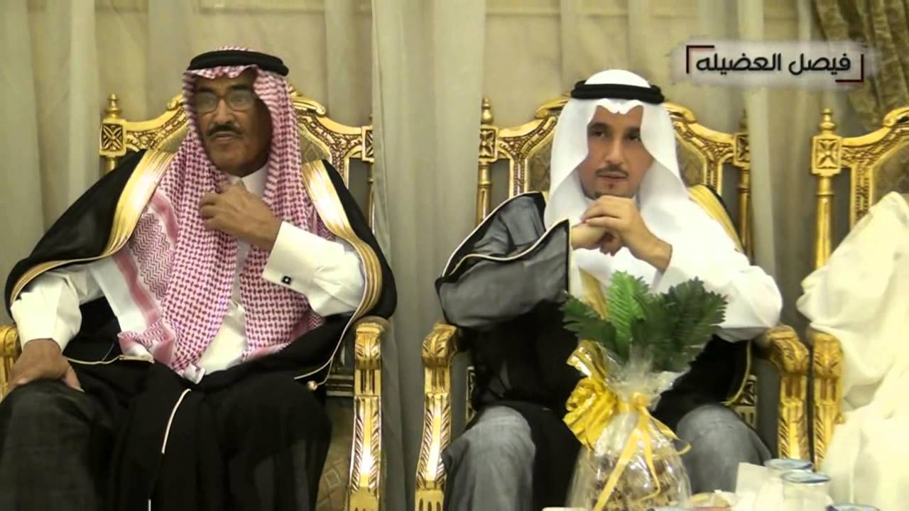 حفل وكيل الفوج الواحد والعشرون الشيخ هزاع الدويش بمناسبة زواج ابنه سعود
