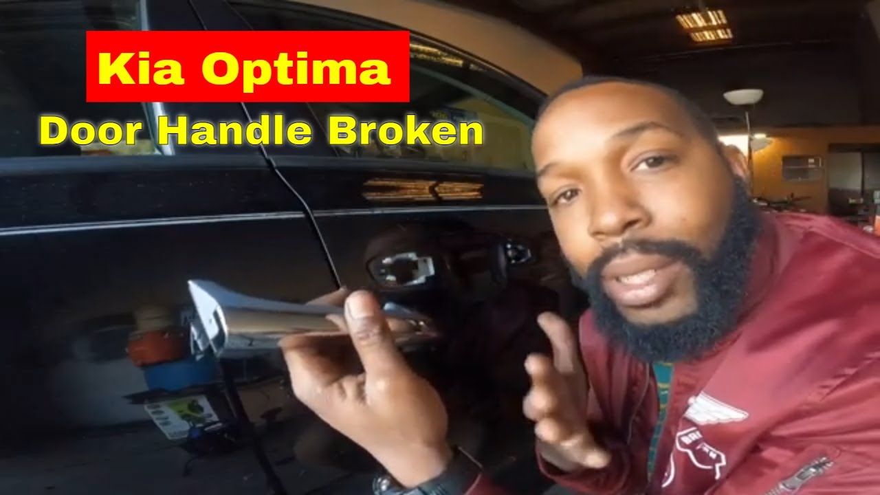 Ручка двери Kia Optima (сломанная ручка двери)