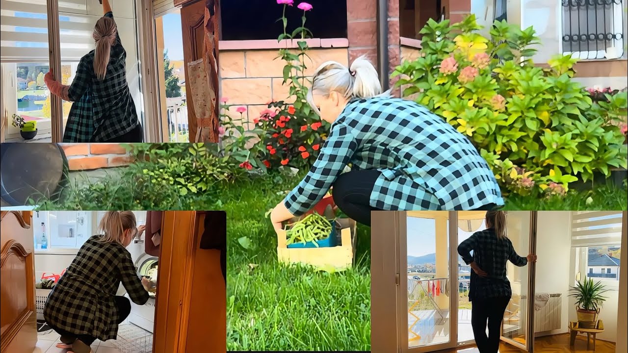 🌿Snaga žene u svakom danu — čisti, kuha,voli🌿DRUGAČIJI TIRIT/ČORBA OD CRVENE LEĆE/BERBA I BASTA/SELO