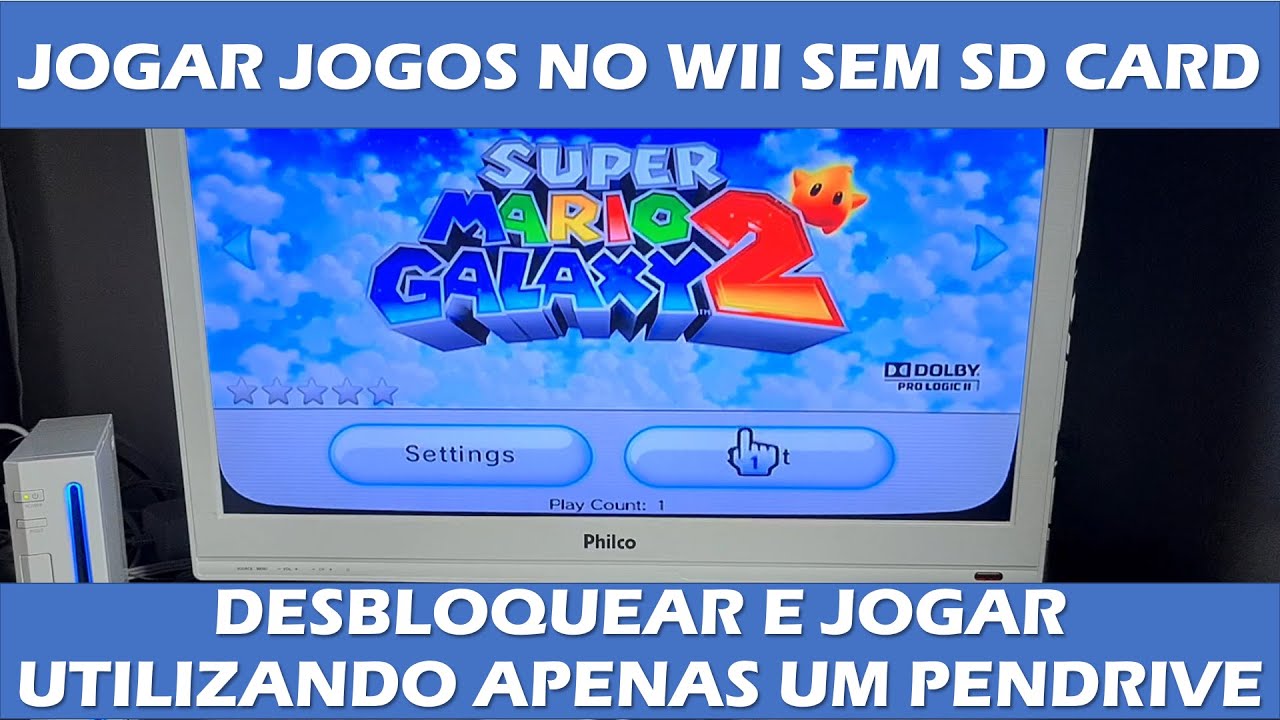 COMO DESBLOQUEAR E JOGAR JOGOS DE WII SEM SD CARD - USANDO APENAS UM PENDRIVE! - TUTORIAL COMPLETO
