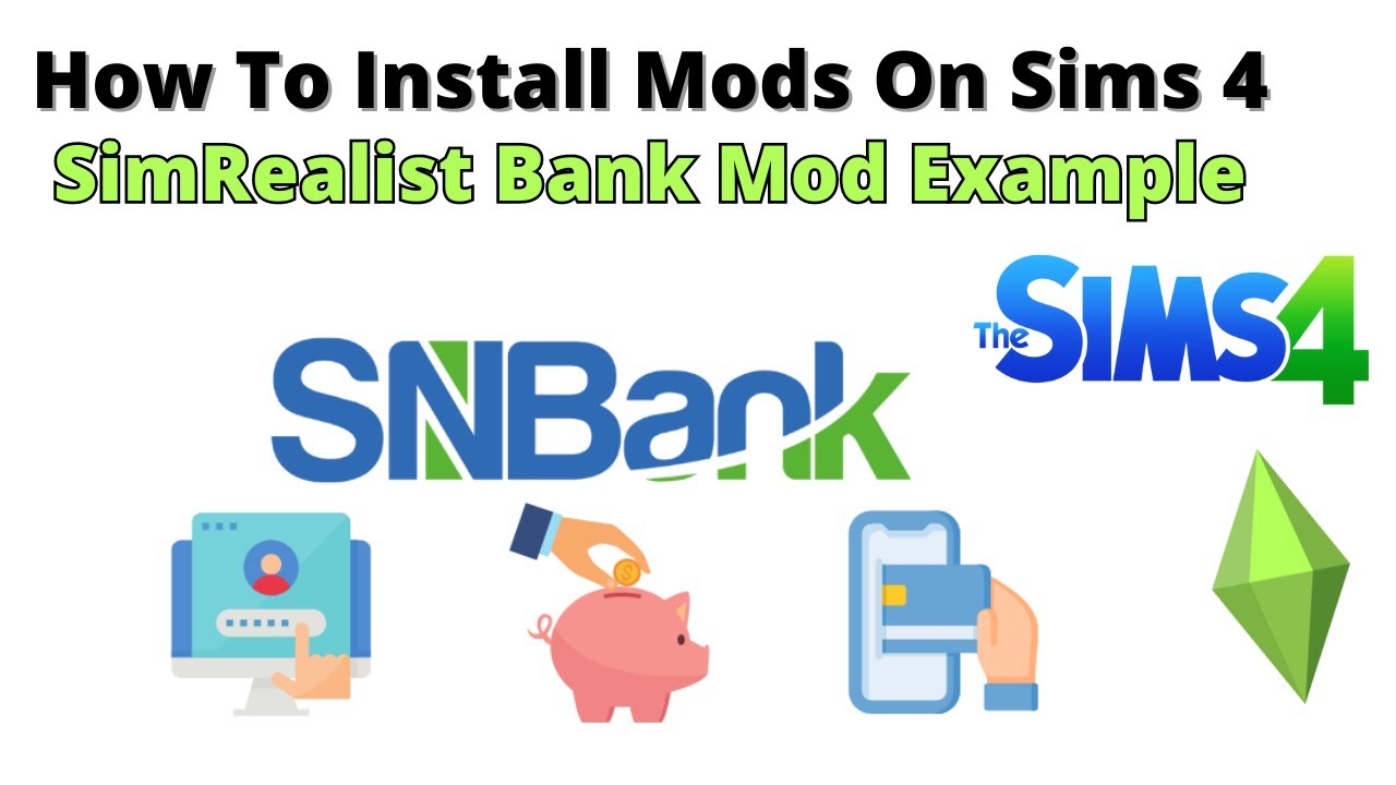 How To Install Sim Realist Bank Mod For Sims 4 | 2023