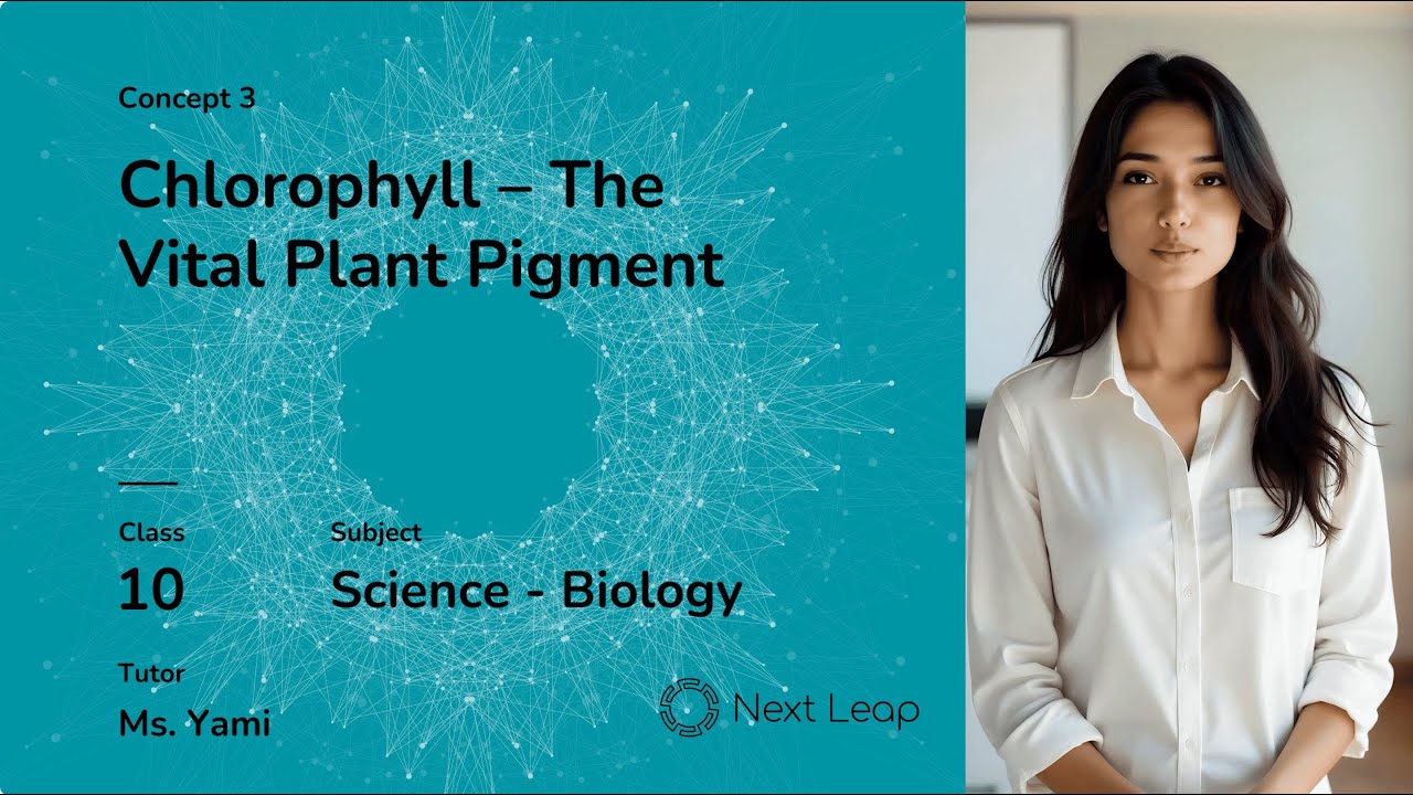 Chlorophyll – The Vital Plant Pigment | Biology | ICSE Class 10