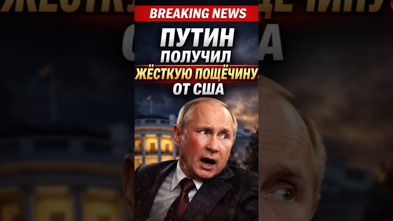 Путин получил жёсткую пощёчину от США! 🔥