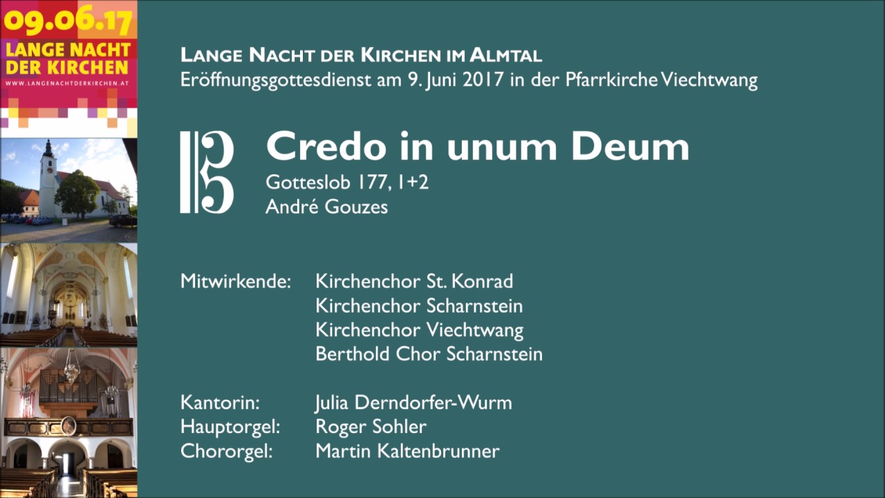 Credo in unum Deum