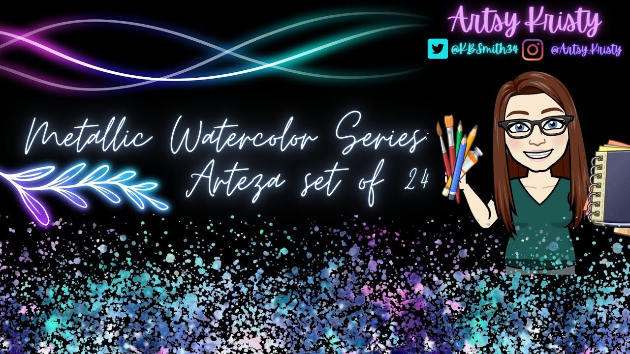 Metallic Watercolor Series: Arteza