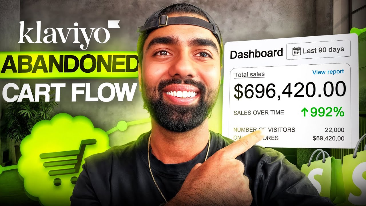 Klaviyo Tutorial: How to Build an Abandoned Cart Flow 2025 (Step by Step)