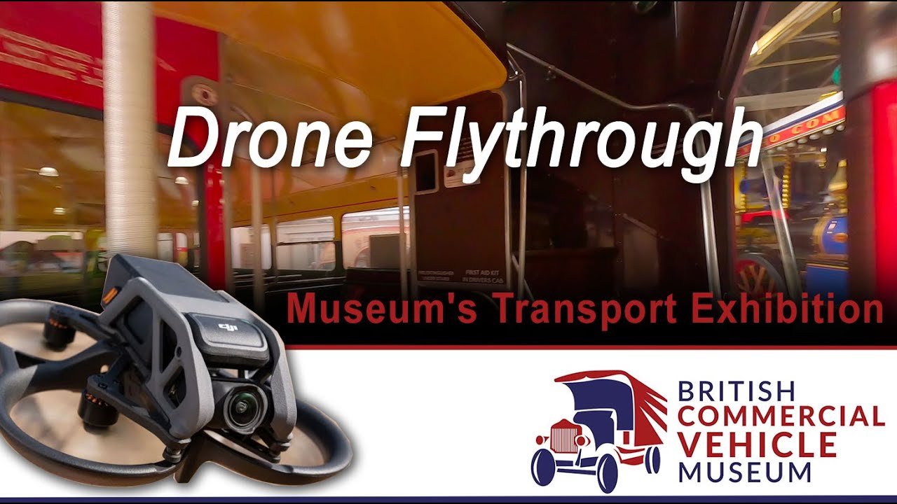 Leyland Commercial Vehicle Exhibition, One Take Drone Flythrough