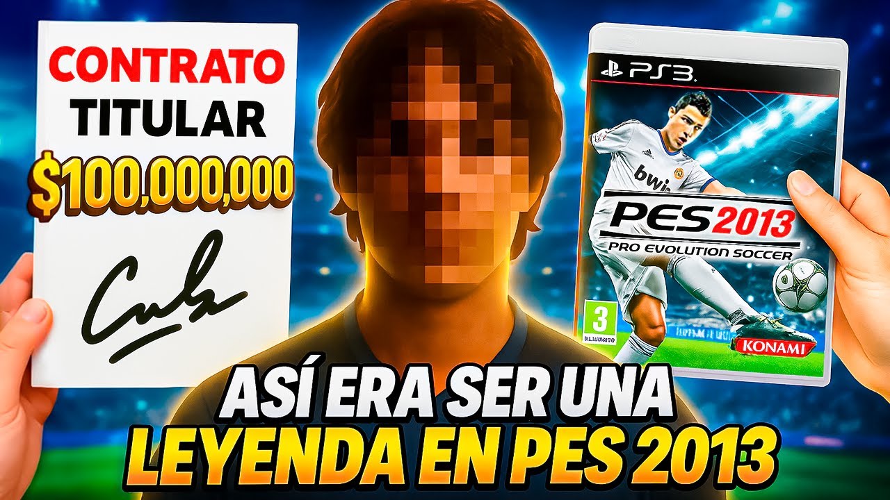 COMO ERA SER UNA LEYENDA EN EL MEJOR PES DE LA SAGA 12 AÑOS DESPUES | PES 2013