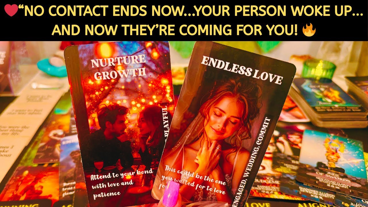 ❤️ «НЕТ КОНТАКТА» Теперь… «Ваш человек проснулся… И теперь они идут ЗА ВАМИ 🔥 Люблю читать Таро