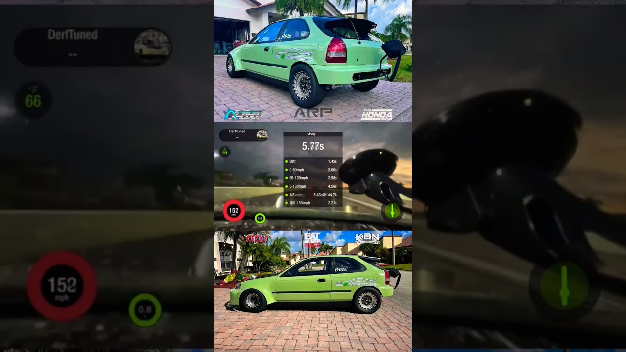 this 1200hp Awd Civic is terrifying 🤯 