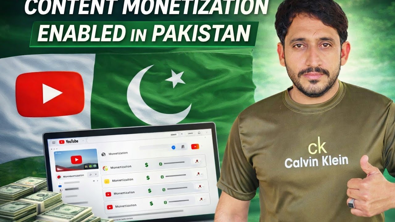 Content Monetization Now Available in Pakistan | Full Setup Guid
