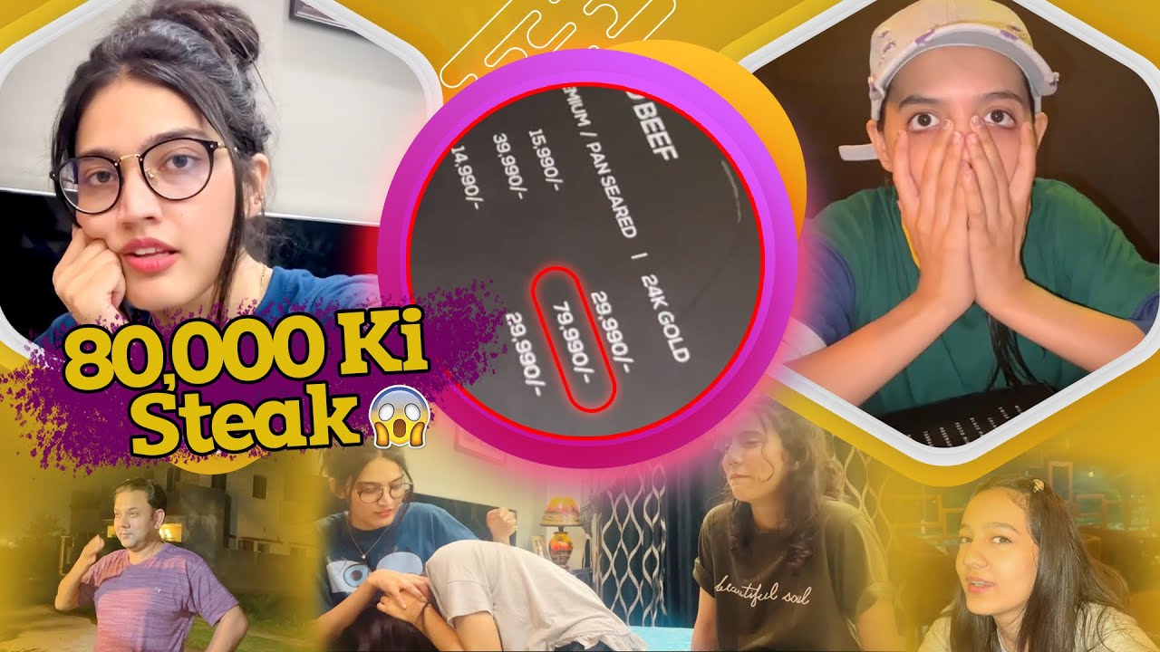 RABIA KA BOYFRIEND 😱 | Api ny Mama & Papa ko bta dea 😰 | Fatima Ny 80 Thousand Ki Steak Order ki🤯