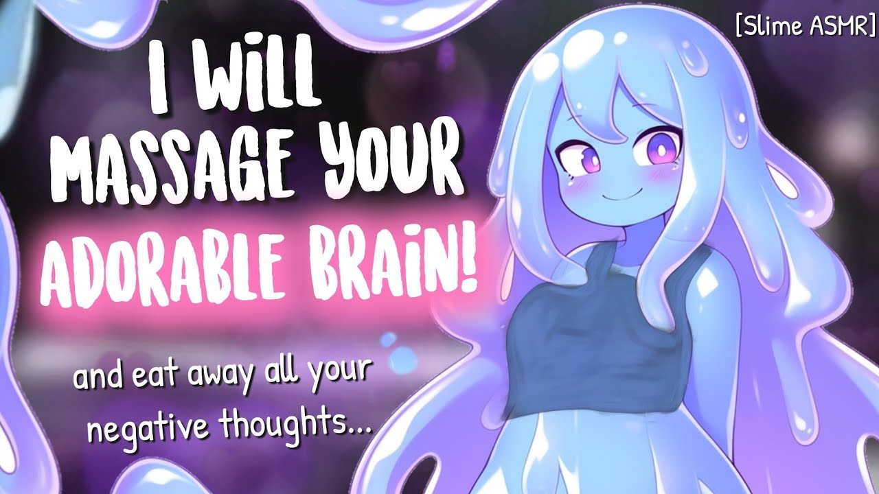 Devoted Slime Girl Massages your BRAIN 🧠 [Inside you | Cuddles & Melting | Binaural ASMR Roleplay]
