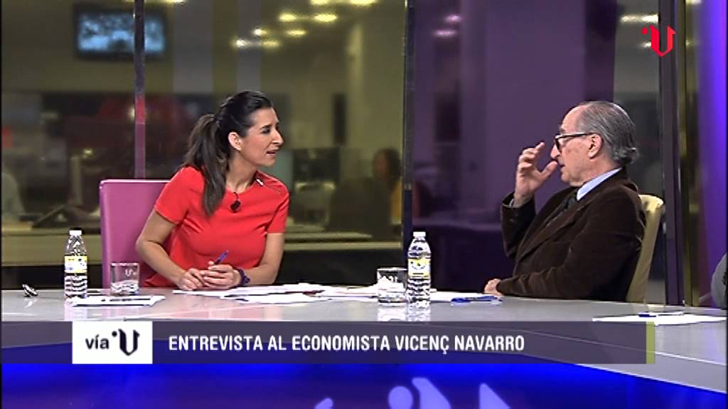 Entrevista a Vicenç Navarro en Vía V