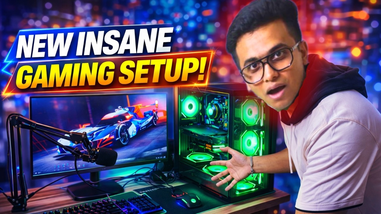 My INSANE Gaming Setup Tour 2026 🔥 (Dream Setup Revealed!)😱