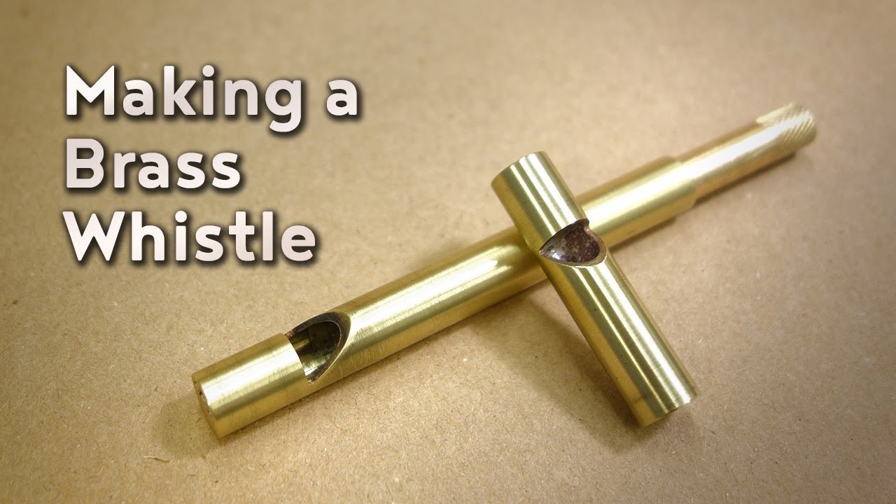 Making a Brass Whistle