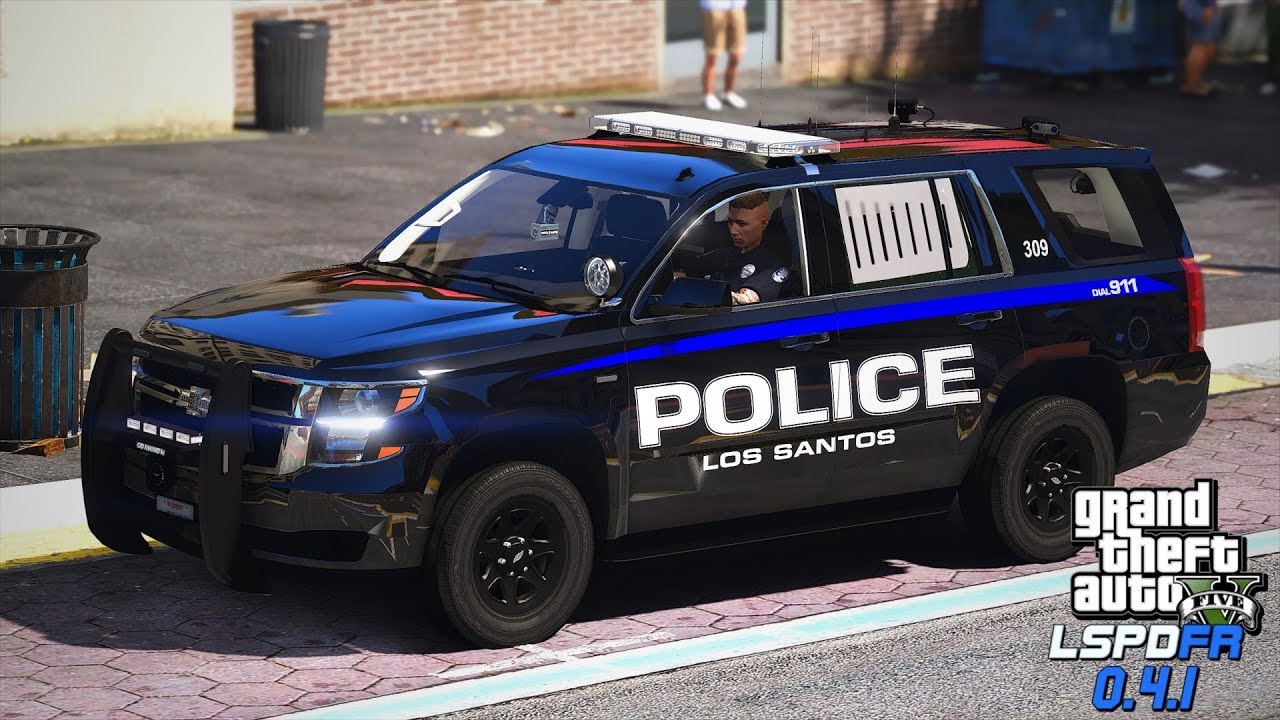 GTAV-LSPDFR 0.4.1 Day-364, New Tahoe, We arrest Chuck Norris!!