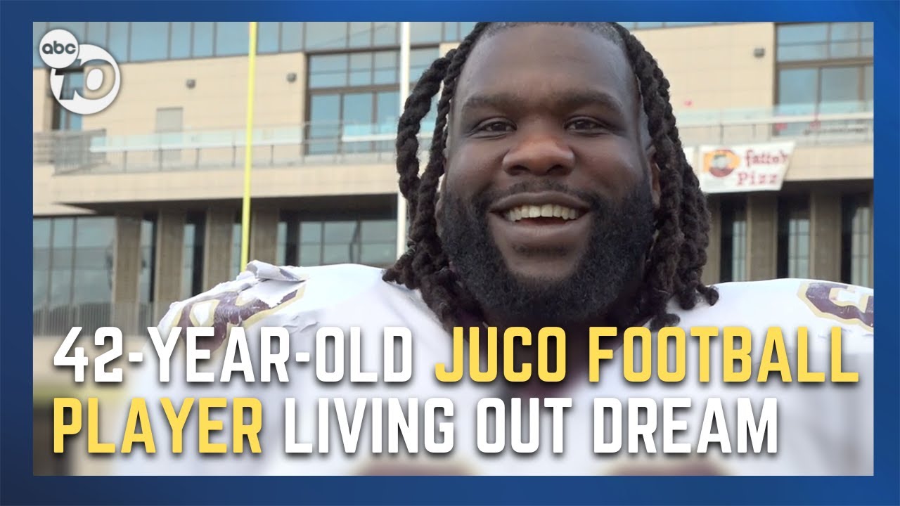 42-year-old JUCO football player living his dream