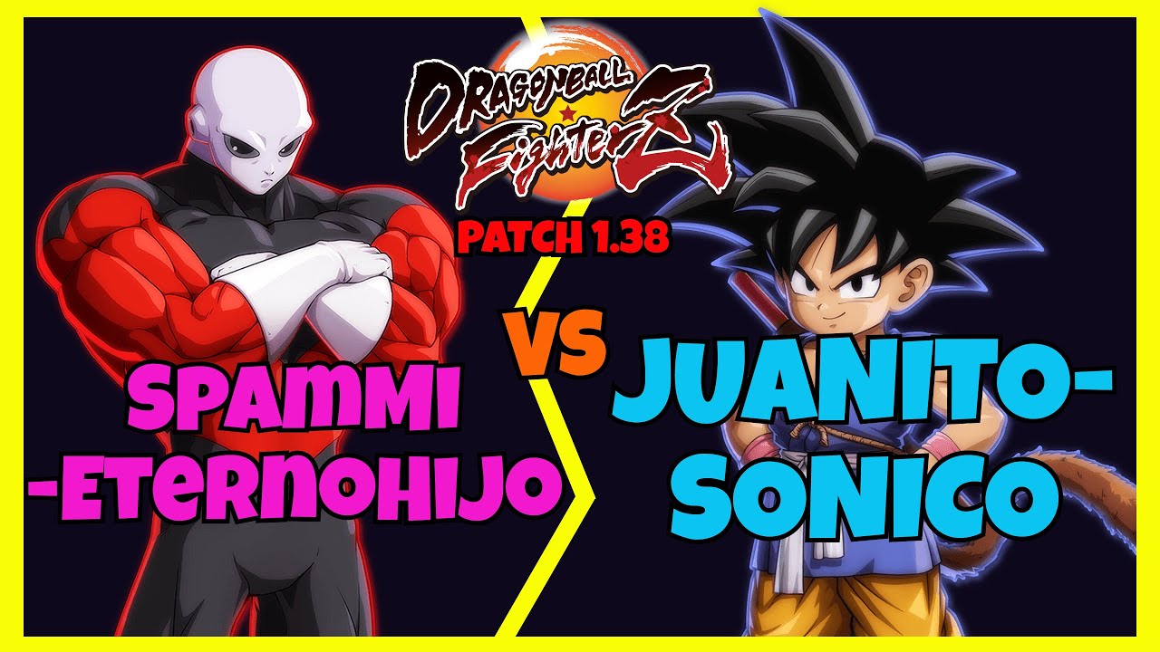 DBFZ 1.38 - SpamMiEternoHijo vs JUANITOSONICO (Jiren, Vegito, Goku Black, vs Bluku, GT Goku, Trunks)