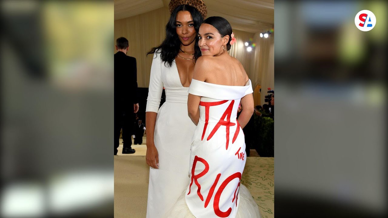 AOC&rsquo;s Met Gala dress reiterates &ldquo;Tax the rich&rdquo; message