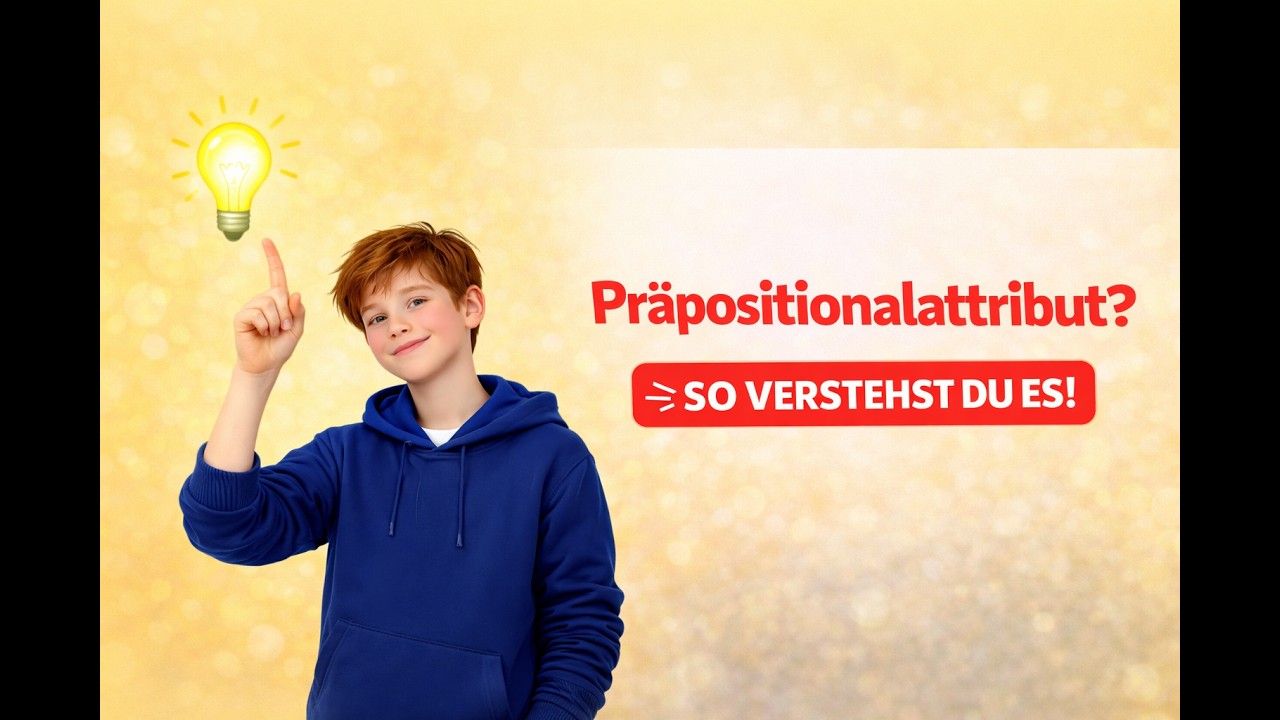 Präpositionalattribut einfach erkennen | über, mit und von im Satz | Deutsch Klasse 7