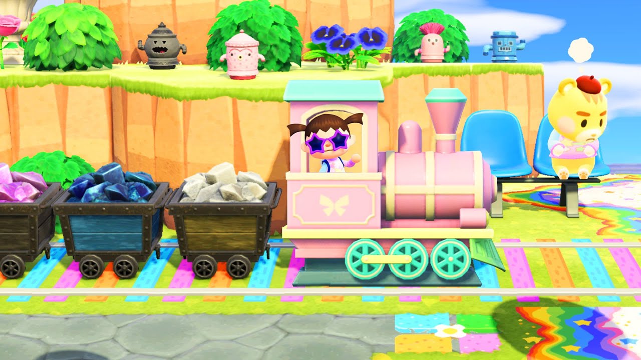 MARTY DANS LA MINE DE DIAMANT ? 😱 | Animal Crossing New Horizons