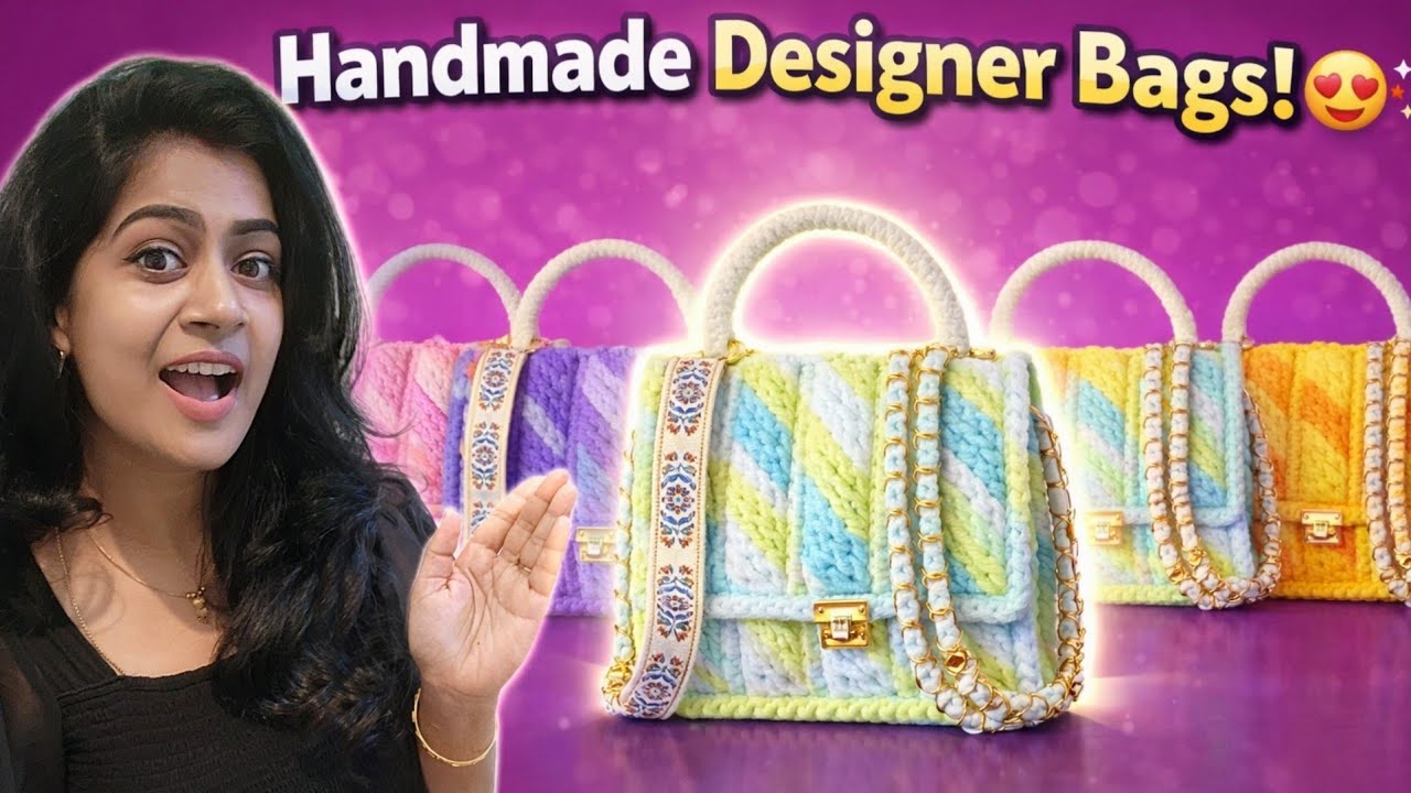 Stop Buying Bags! 😱 DIY Designer HANDBAGS at Home 👜✨️