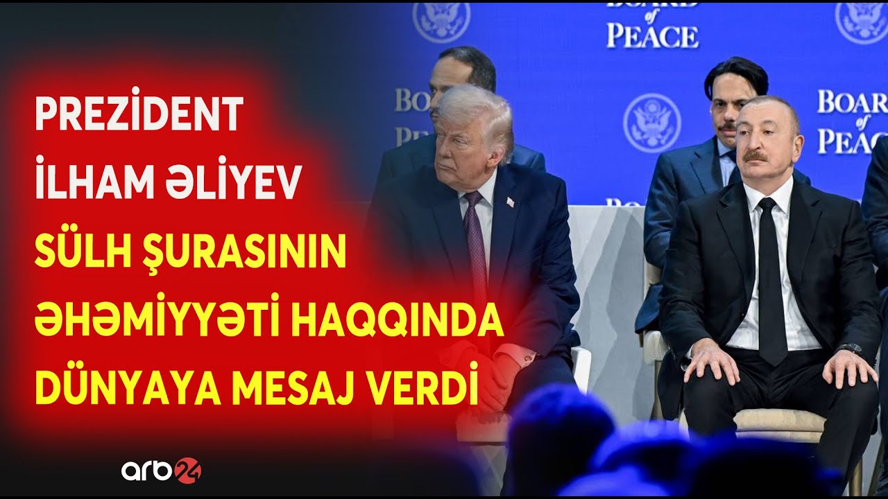 Prezidentdən dünyaya MÜHÜM MESAJ! - 